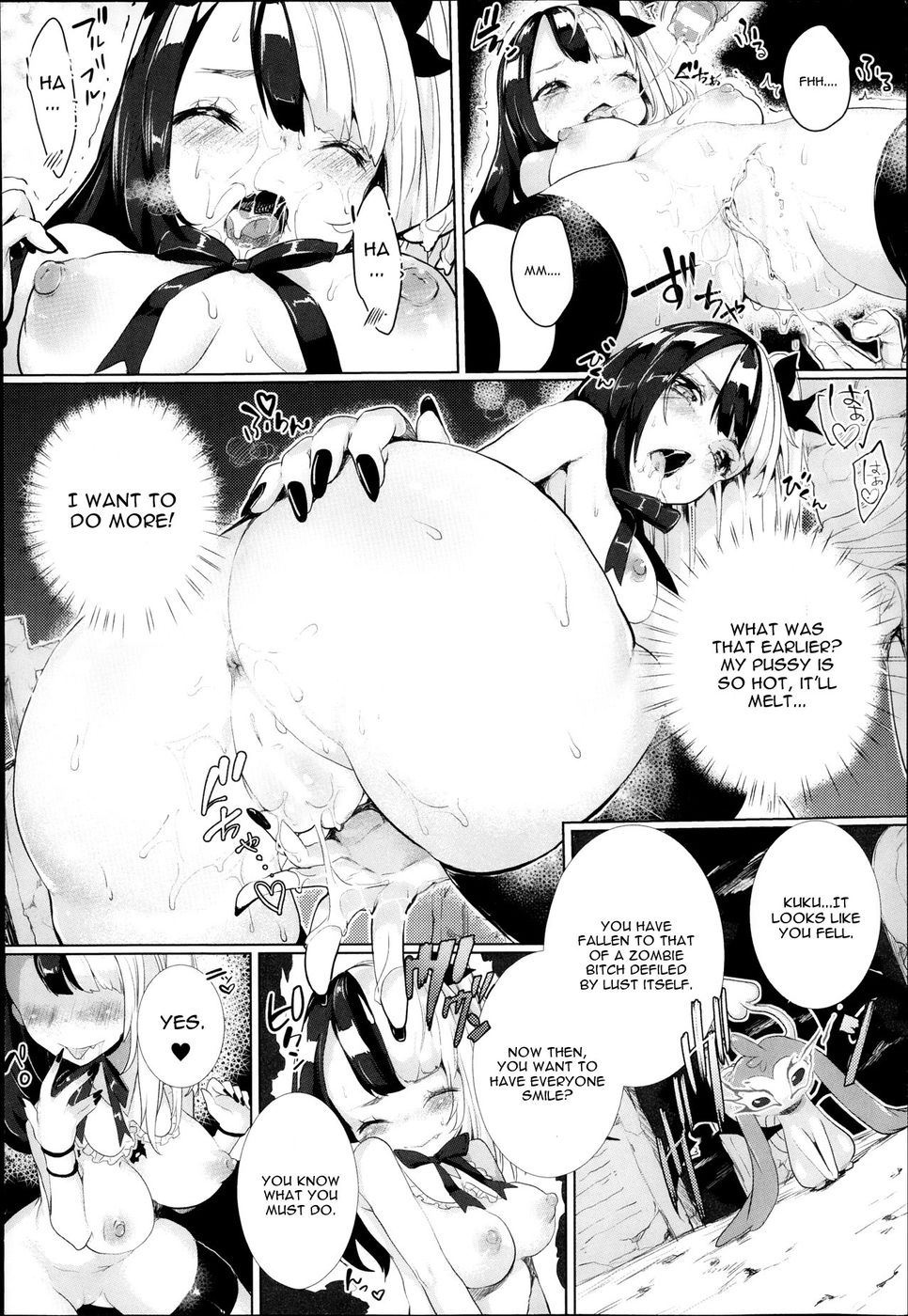 Hentai Manga Comic-Zombie-chan no Ohakamairi-Read-8